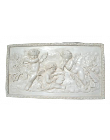 Bas-relief trois anges